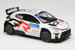 Toyota GR Yaris Rally2 #37 Y. Yamamoto Rally Finland 2024 IXO 1:18 18RMC212A Metall — bild 4 av 6