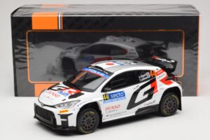 Toyota GR Yaris Rally2 #44 H. Kogure Rally Finland 2024 IXO 1:18 18RMC212B Metall — bild 6 av 6