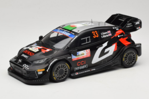 Toyota GR Yaris Rally1 #33 E. Evans / S. Martin Rally Japan Winner 2024 IXO 1:18 18RMC227 Metall