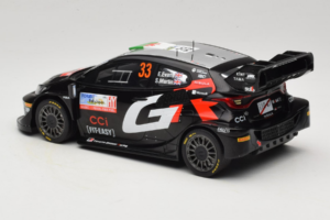 Toyota GR Yaris Rally1 #33 E. Evans / S. Martin Rally Japan Winner 2024 IXO 1:18 18RMC227 Metall — bild 5 av 6