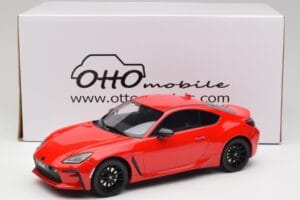 Toyota GR86 ZN8 Ignition Röd Otto 1:18 OT470 Resin — bild 6 av 6