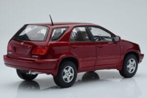 Toyota Harrier Röd Metallic AUTOart 1:18 70035 Metall — bild 3 av 8