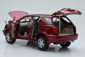 Toyota Harrier Röd Metallic AUTOart 1:18 70035 Metall — bild 5 av 8