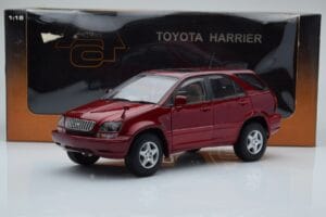 Toyota Harrier Röd Metallic AUTOart 1:18 70035 Metall — bild 8 av 8