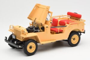 Toyota Land Cruiser BJ Beige Kyosho 1:18 08959BE Metall — bild 2 av 8