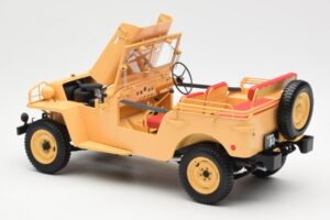 Toyota Land Cruiser BJ Beige Kyosho 1:18 08959BE Metall — bild 5 av 8