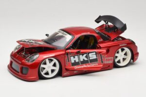 Toyota MR2 Spyder ZZW30 Tuned Röd Jada 1:18 63194 Metall — bild 2 av 8