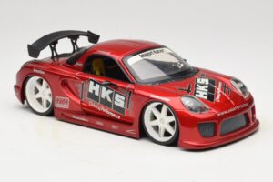 Toyota MR2 Spyder ZZW30 Tuned Röd Jada 1:18 63194 Metall — bild 6 av 8