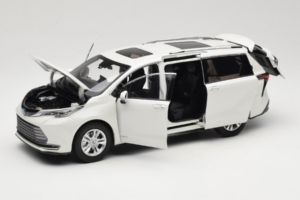 Toyota Sienna XL30 Vit OEM 1:18 TOYOTA013 Metall — bild 2 av 8
