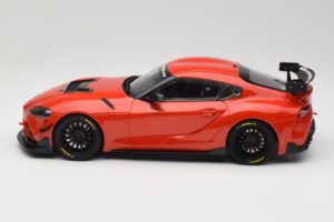 Toyota GR Supra A90 GT4 100 Edition Plasma Orange Otto 1:18 OT1123 Resin — bild 3 av 6