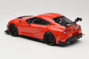 Toyota GR Supra A90 GT4 100 Edition Plasma Orange Otto 1:18 OT1123 Resin — bild 5 av 6