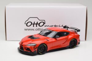Toyota GR Supra A90 GT4 100 Edition Plasma Orange Otto 1:18 OT1123 Resin — bild 6 av 6