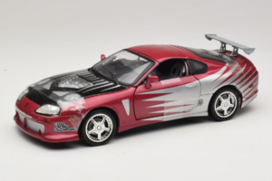 Toyota Supra A80 Fast & Furious Lila Silver ERTL 1:18 33708 Metall