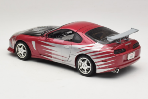 Toyota Supra A80 Fast & Furious Lila Silver ERTL 1:18 33708 Metall — bild 5 av 6