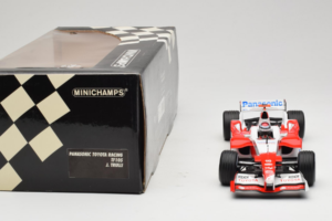 Toyota TF105 #16 J. Trulli Panasonic Toyota Racing 2005 Minichamps 1:18 100050016 Metall — bild 6 av 7