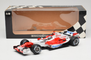 Toyota TF105 #16 J. Trulli Panasonic Toyota Racing 2005 Minichamps 1:18 100050016 Metall — bild 7 av 7