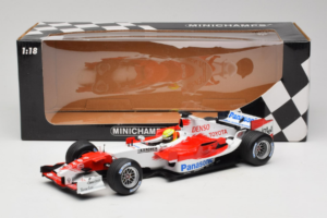 Toyota TF105 #17 R. Schumacher Panasonic Toyota Racing 2005 Minichamps 1:18 100050017 Metall — bild 7 av 7