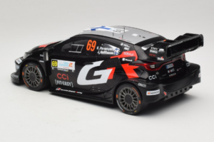 Toyota GR Yaris Rally1 #69 K. Rovanpera / J. Halttunen Rally Islas Canarias 2025 IXO 1:18 18RMC249A Metall — bild 5 av 6