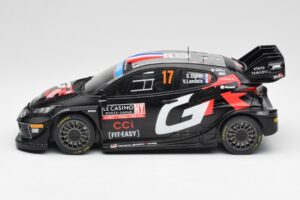 Toyota GR Yaris Rally1 #17 S. Ogier / V. Landais Rally Monte Carlo 2024 IXO 1:18 18RMC196 Metall — bild 3 av 6