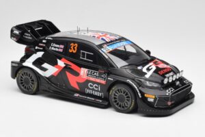 Toyota Yaris Rally1 WRC #33 E. Evans / S. Martin Rally Monte Carlo Night Version 2024 IXO 1:18 18RMC197 Metall — bild 4 av 6