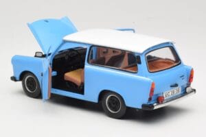 Trabant 601 Kombi Blå Sun Star 1:18 4272 Metall — bild 5 av 8