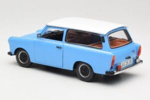 Trabant 601 Kombi Blå Sun Star 1:18 4272 Metall — bild 7 av 8
