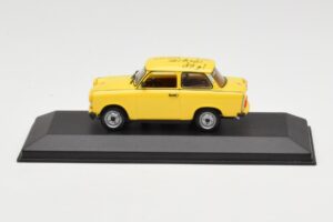 Trabant 601S Gul 1st EP Sample Minichamps 1:43 400014001 Metall