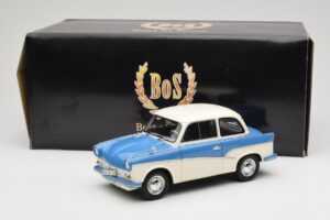 Trabant P50 Ljusblå Grädde BoS Models 1:18 BOS035 Resin — bild 6 av 6