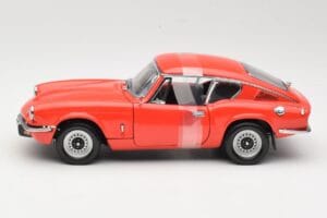 Triumph GT6 Mk3 Röd Sun Star 1:18 1056 Metall — bild 3 av 6