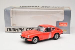 Triumph GT6 Mk3 Röd Sun Star 1:18 1056 Metall — bild 6 av 6