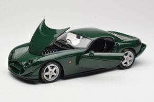 TVR Speed 12 Mörkgrön Hot Wheels 1:18 50429 Metall — bild 2 av 8