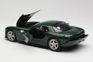 TVR Speed 12 Mörkgrön Hot Wheels 1:18 50429 Metall — bild 5 av 8