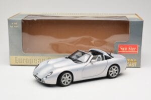 TVR Tuscan Mk2 Silver Sun Star 1:18 4462 Metall — bild 8 av 8