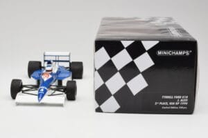 Tyrrell Ford 018 #4 J. Alesi 2nd Place USA GP 1990 Minichamps 1:18 110900004 Metall — bild 6 av 6