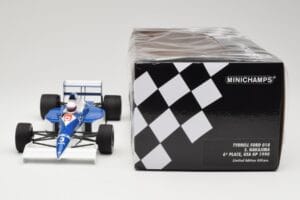 Tyrrell Ford 018 #4 S. Nakajima 6th Place USA GP 1990 Minichamps 1:18 110900003 Metall — bild 6 av 6