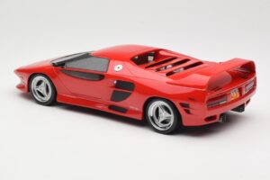 Vector M12 Röd BoS Models 1:18 BOS377 Resin — bild 5 av 6