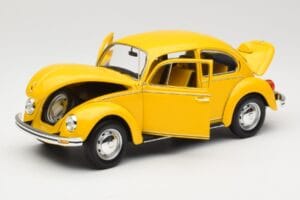 Volkswagen Beetle 1200 Gul Minichamps 1:18 150057106 Metall — bild 2 av 8