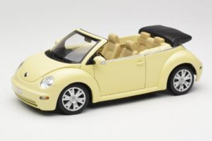 Volkswagen Beetle Cabriolet Gul Gate 1:18 VW24108 Metall