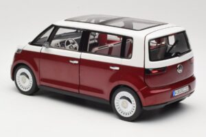 Volkswagen Bulli Minibus Concept Röd & Vit Norev 1:18 7E9099203BL9 Metall — bild 7 av 8