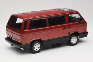 Volkswagen Bus T3 Multivan Magnum Mars Red Metallic KK-Scale 1:18 KKDC180991 Metall — bild 2 av 6