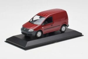 Volkswagen Caddy 2K Mörkröd Minichamps 1:43 CADDY004 Metall — bild 2 av 4