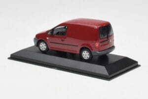 Volkswagen Caddy 2K Mörkröd Minichamps 1:43 CADDY004 Metall — bild 3 av 4