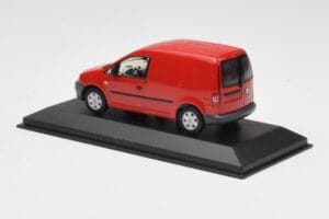 Volkswagen Caddy 2K Röd Minichamps 1:43 CADDY008 Metall — bild 3 av 4