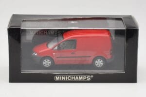 Volkswagen Caddy 2K Röd Minichamps 1:43 CADDY008 Metall — bild 4 av 4