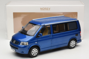 Volkswagen California T4 Ravenna Blue Metallic Norev 1:18 188607 Metall — bild 8 av 8