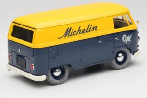 Volkswagen T1 Combi Michelin Svart & Gul Solido 1:18 9406 Metall — bild 3 av 8