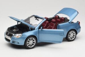 Volkswagen Eos Blå Norev 1:18 188422 Metall — bild 2 av 8