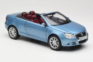 Volkswagen Eos Blå Norev 1:18 188422 Metall — bild 6 av 8
