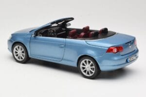 Volkswagen Eos Blå Norev 1:18 188422 Metall — bild 7 av 8
