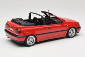 Volkswagen Golf Cabriolet Mk3 Röd Norev 1:18 188433 Metall — bild 2 av 6